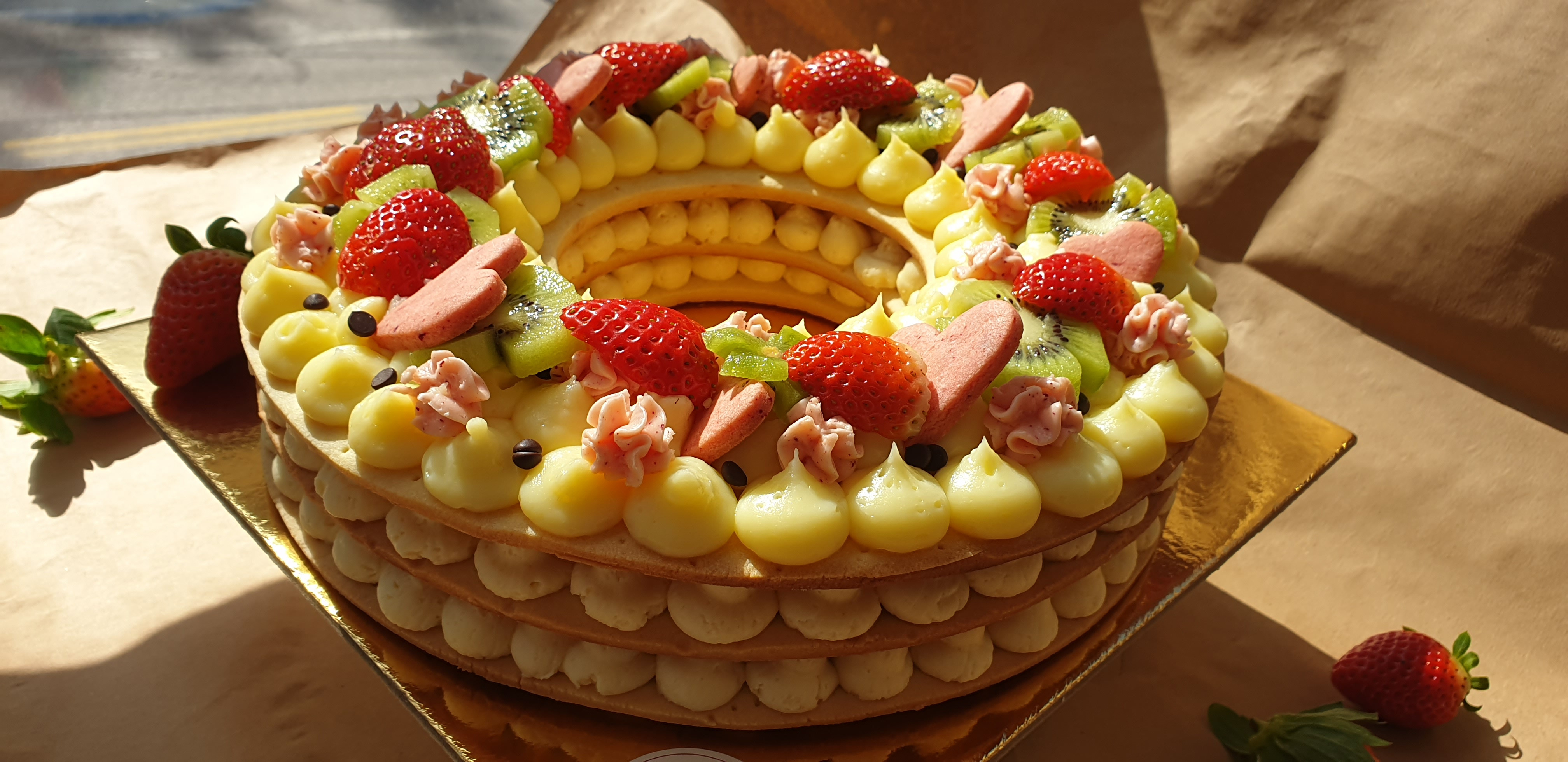 CREAM TART CAKE 28CM